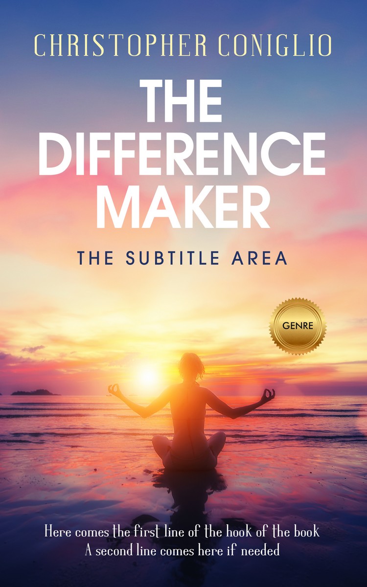 2D view of Premade Health & Mind & Body Book Cover - Quicksand