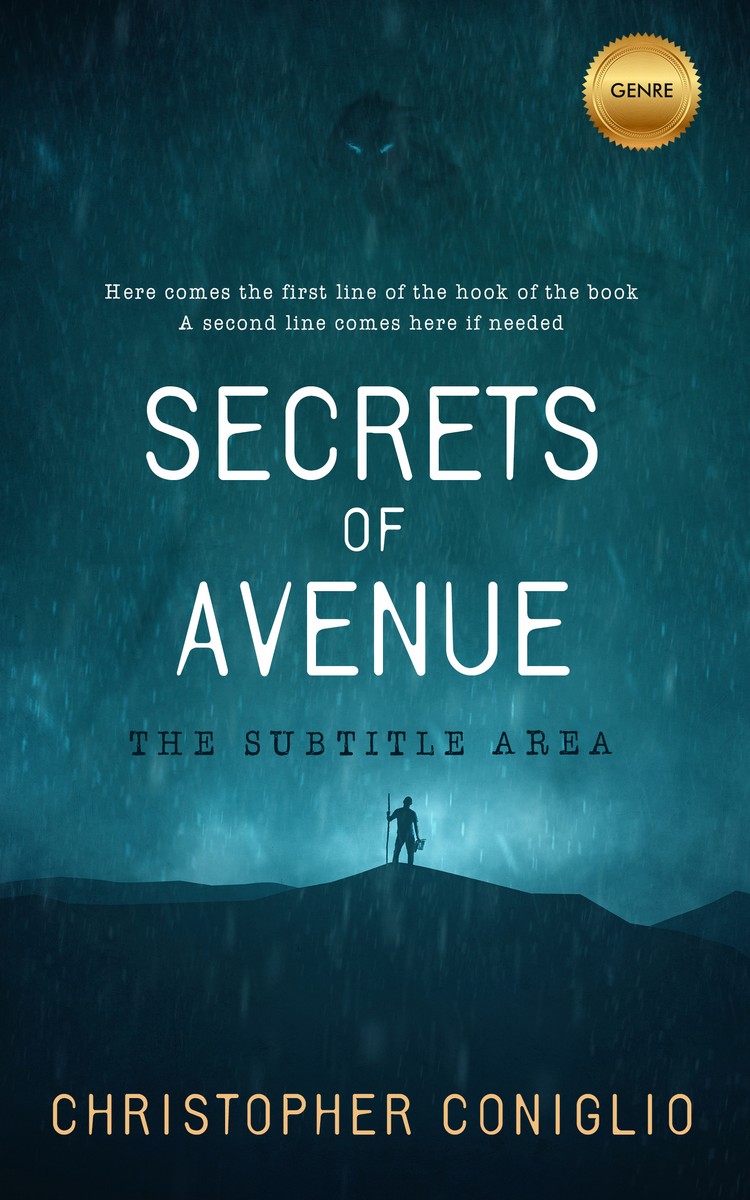 2D view of Premade Historical Book Cover - Eden