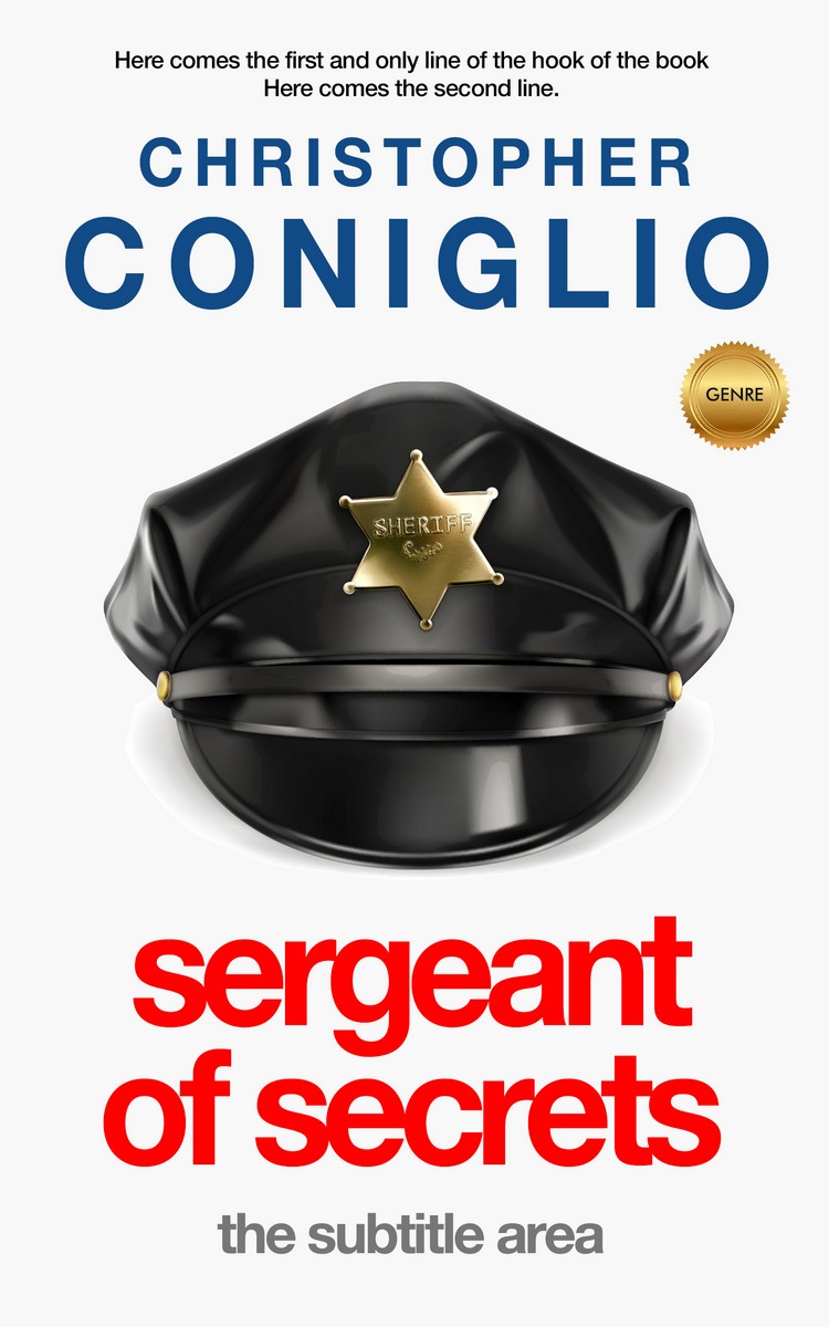 2D view of Premade Teen & Young Adult Book Cover - Outer Space