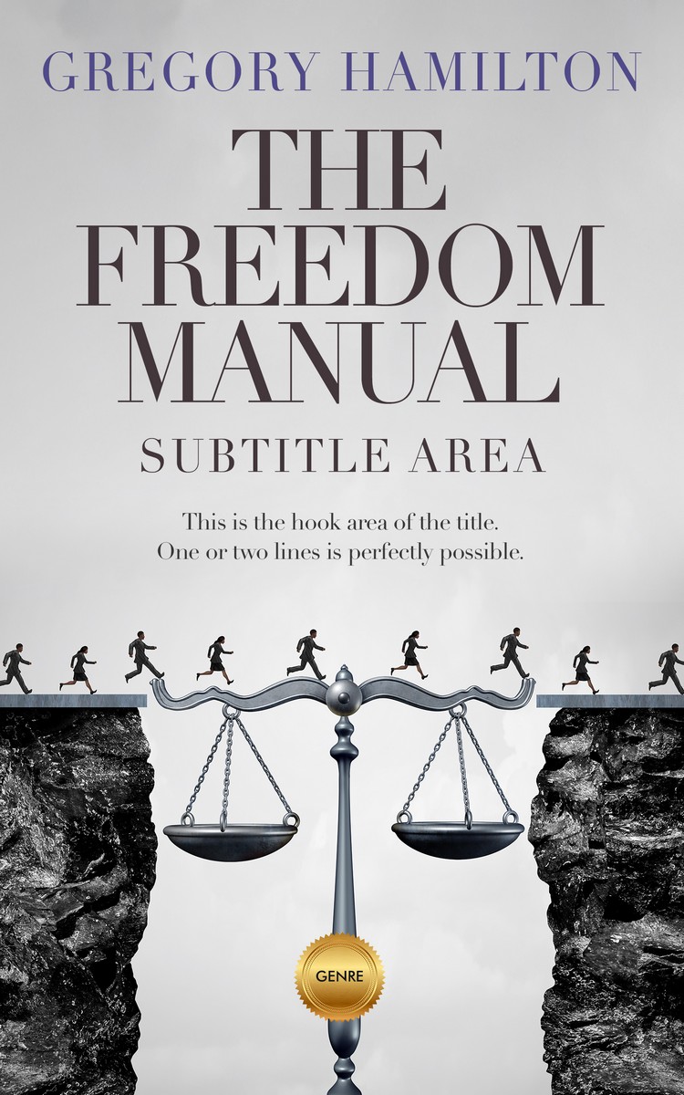 2D view of Premade Politics & Law & Society Book Cover - Alto