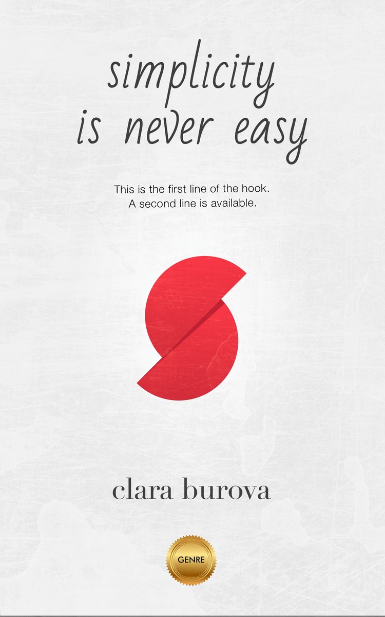 2D view of Premade Business Book Cover - Gallery