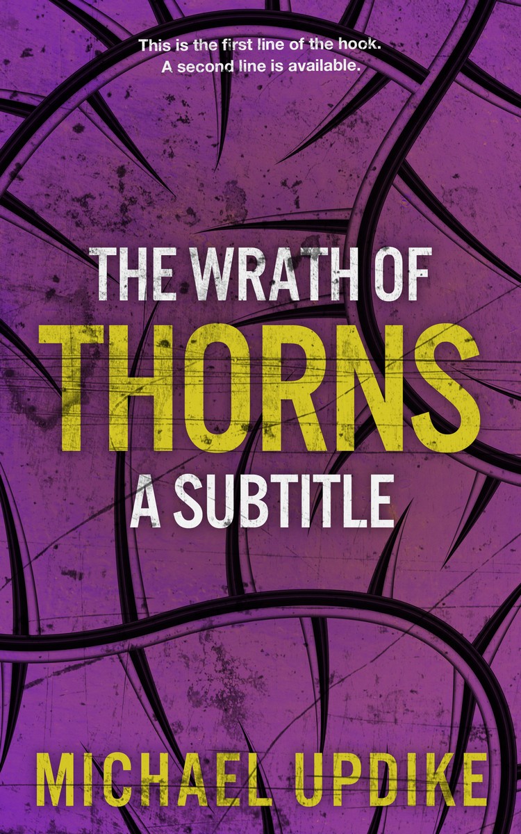 2D view of Premade Abstract Book Cover - Cosmic