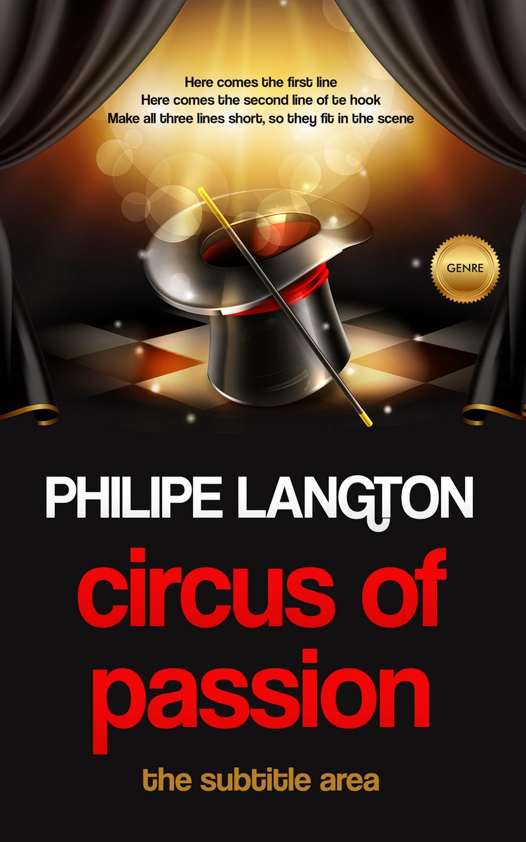 2D view of Premade Fantasy Book Cover - Zeus