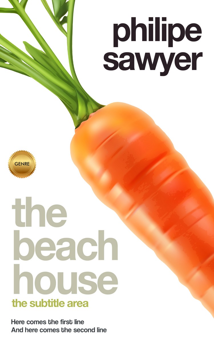 2D view of Premade Cookbooks & Food & Wine Book Cover - Jaffa