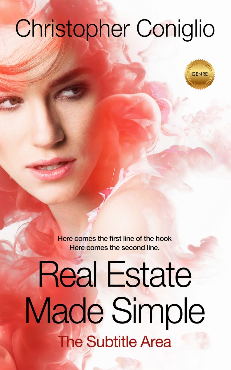 2D view of Premade Royal Romance Book Cover - Albescent White