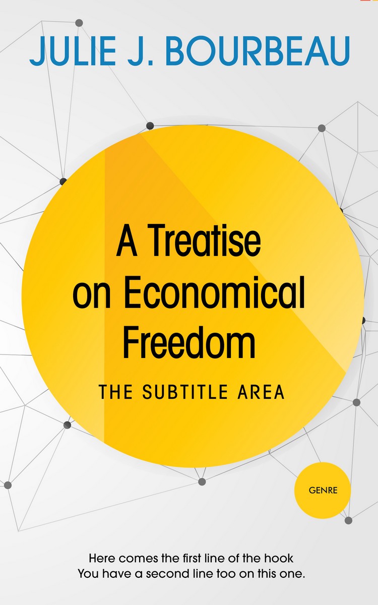 2D view of Premade Business Book Cover - Mercury