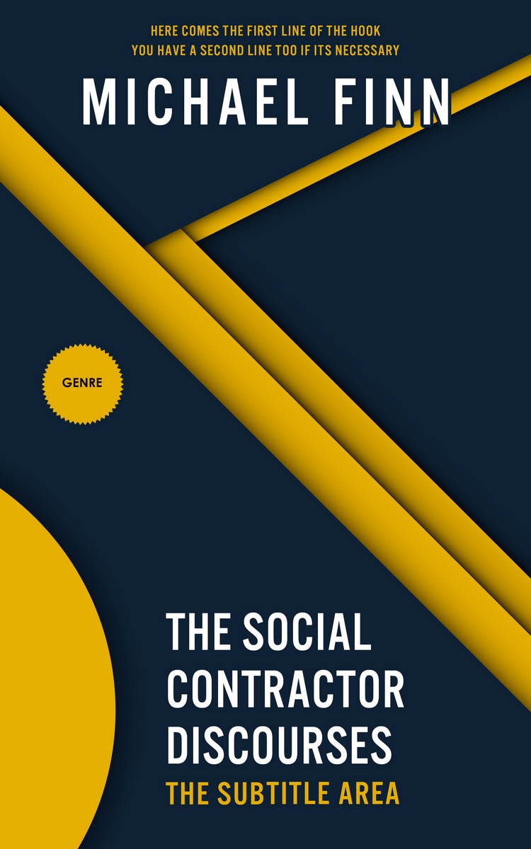 2D view of Premade Business Book Cover - Buddha Gold