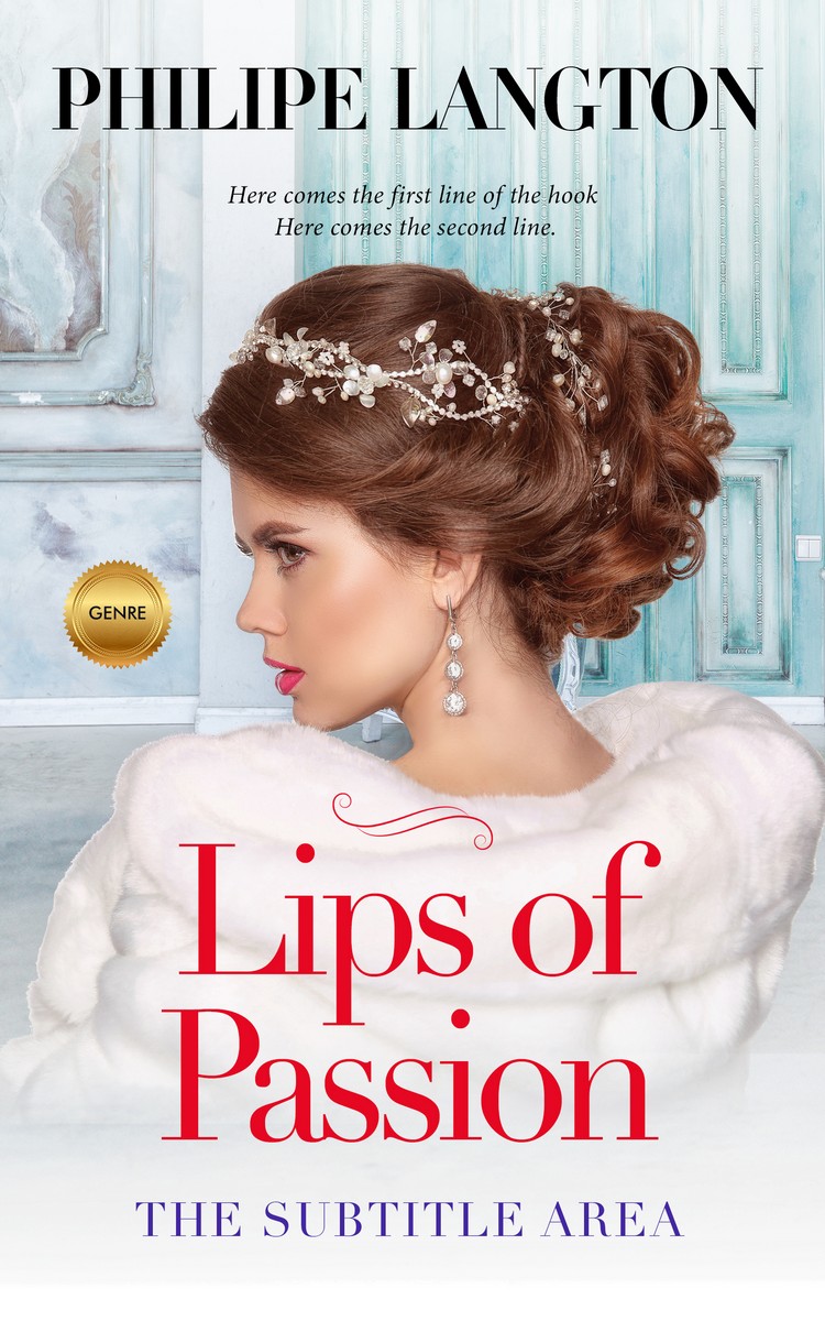 2D view of Premade Romance Book Cover - Alto