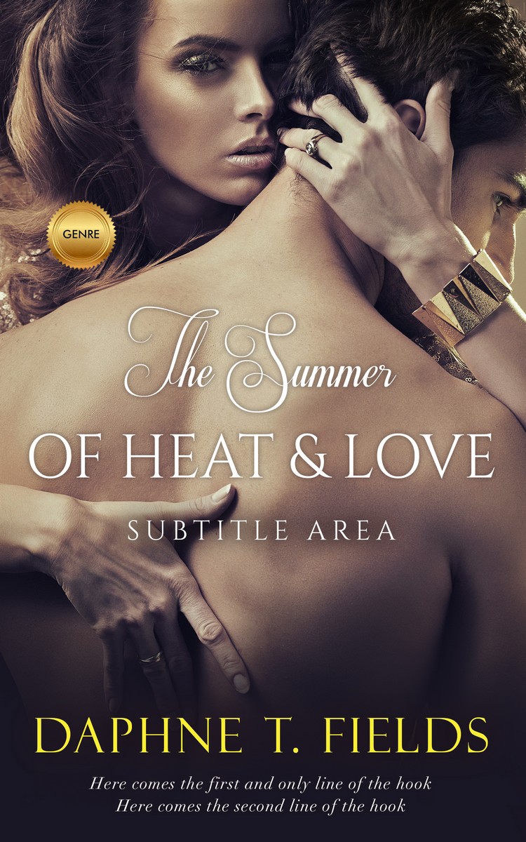 2D view of Premade Romance Book Cover - Bastille