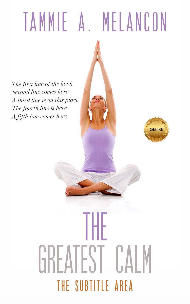 2D view of Premade Health & Mind & Body Book Cover - Wafer