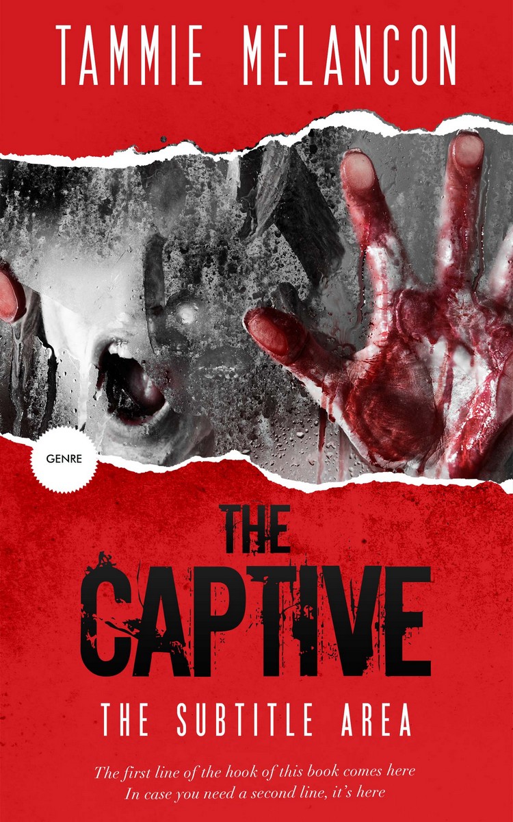 2D view of Premade Mystery & Thriller & Suspense Book Cover - Thunder