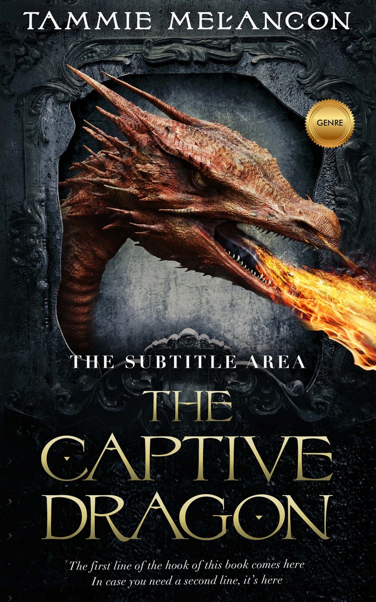 2D view of Premade Fantasy Book Cover - Woodsmoke