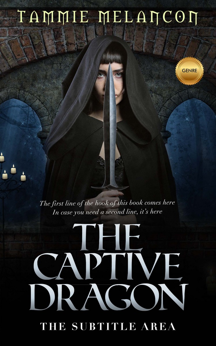 2D view of Premade Fantasy Book Cover - Woodsmoke