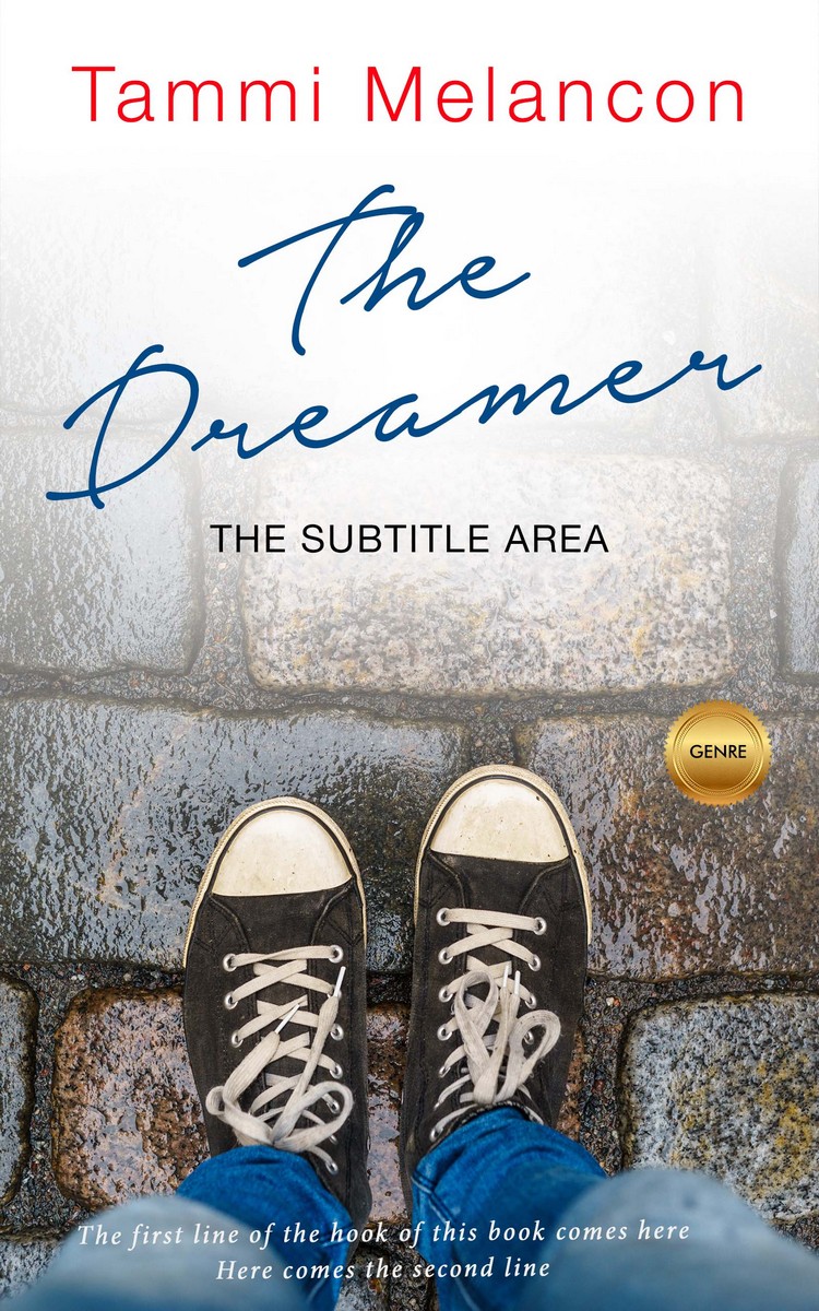 2D view of Premade Teen & Young Adult Book Cover - Cloud