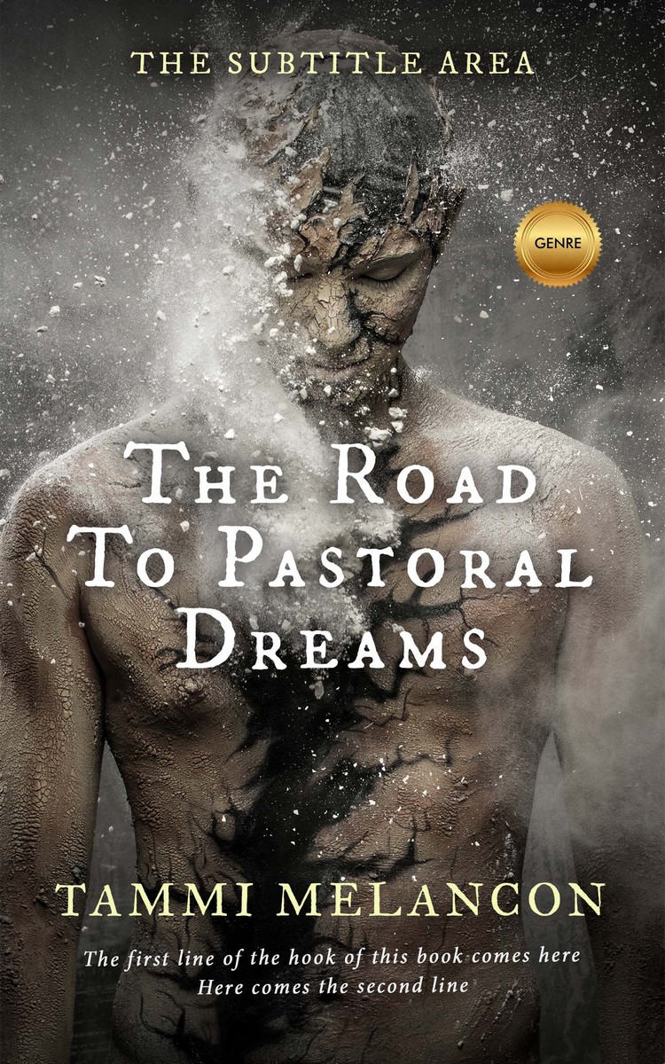 2D view of Premade Science Fiction Book Cover - Armadillo