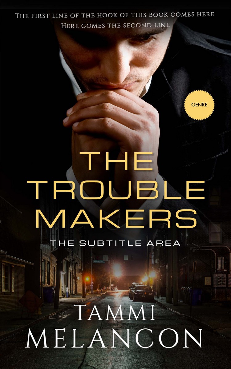 2D view of Premade Religion & Spirituality Book Cover - Night Rider