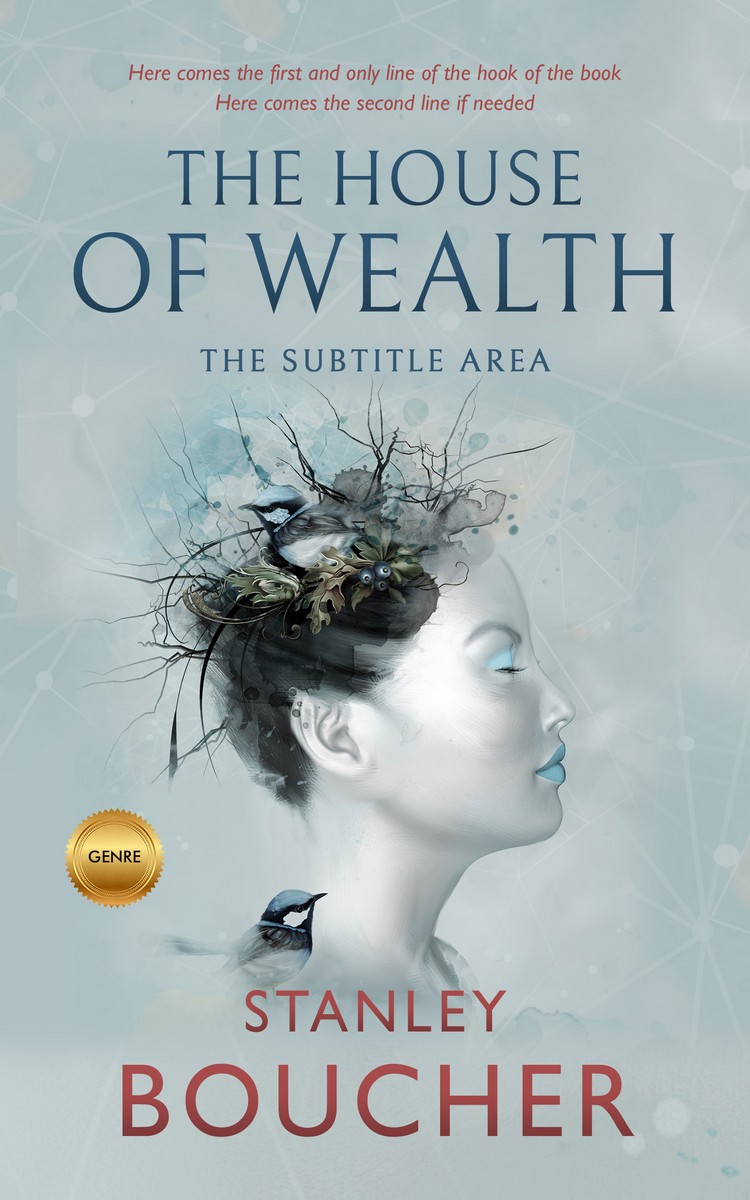 2D view of Premade Literary Fiction Book Cover - Submarine