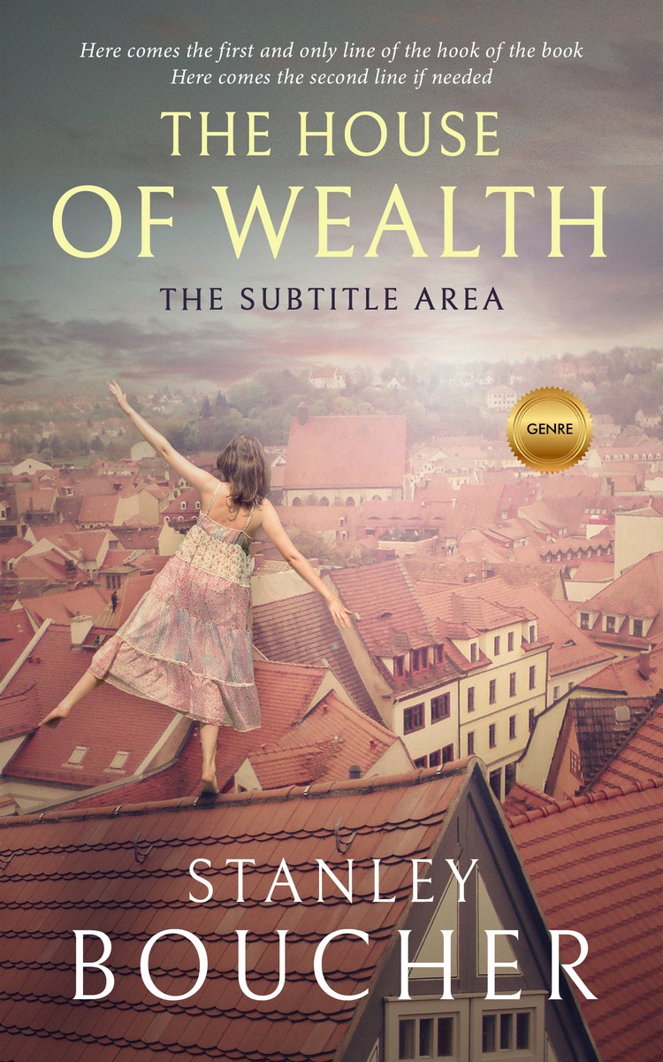 2D view of Premade Literary Fiction Book Cover - Pharlap