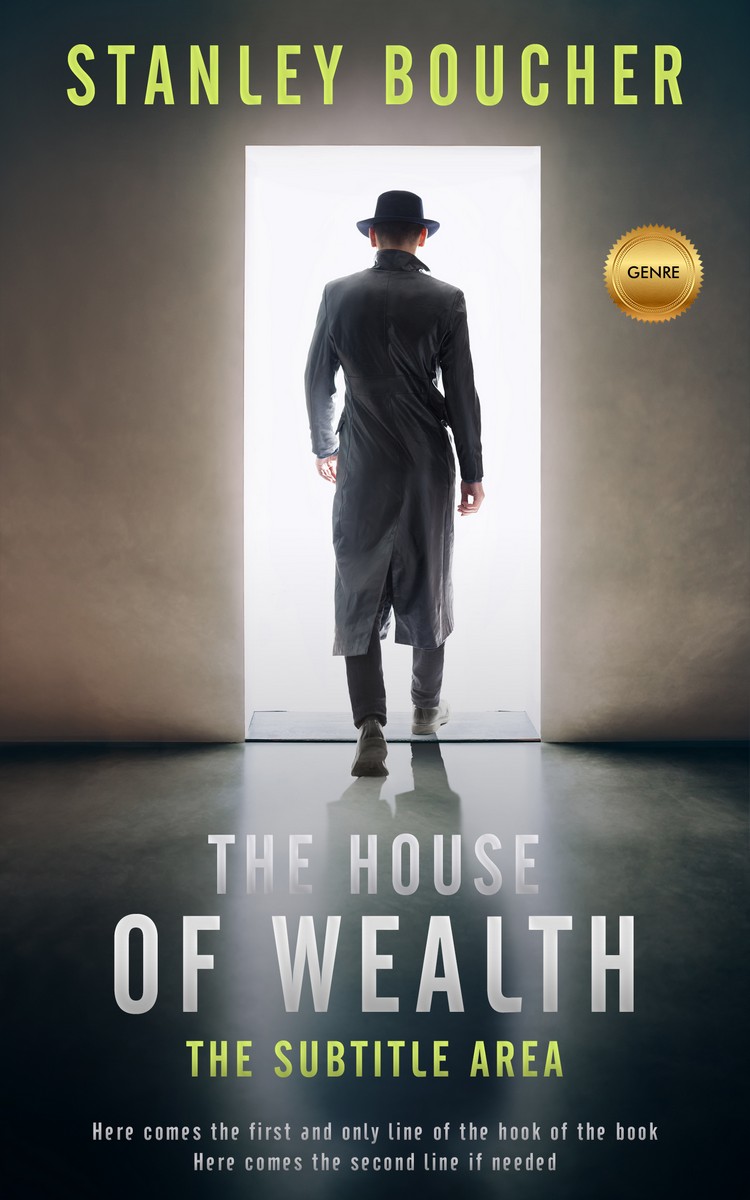 2D view of Premade Mystery & Thriller & Suspense Book Cover - Cape Cod