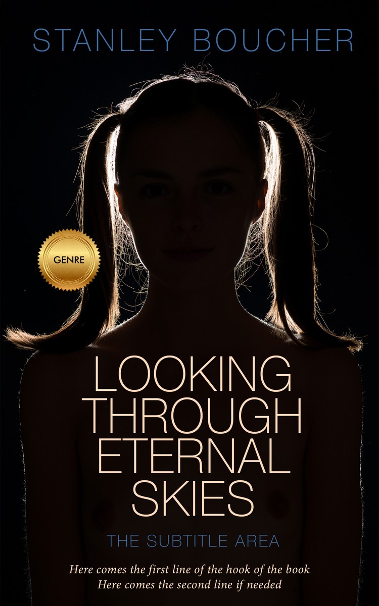 2D view of Premade Mystery & Thriller & Suspense Book Cover - Night Rider