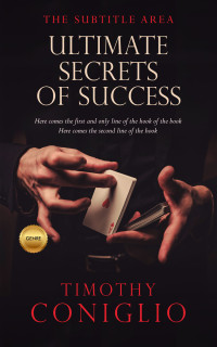 2D view of Premade Mystery & Thriller & Suspense Book Cover - Thunder