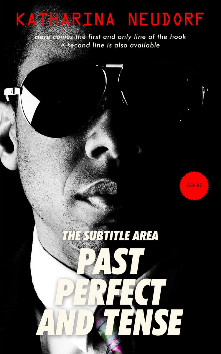 2D view of Premade Business Book Cover - Cod Gray