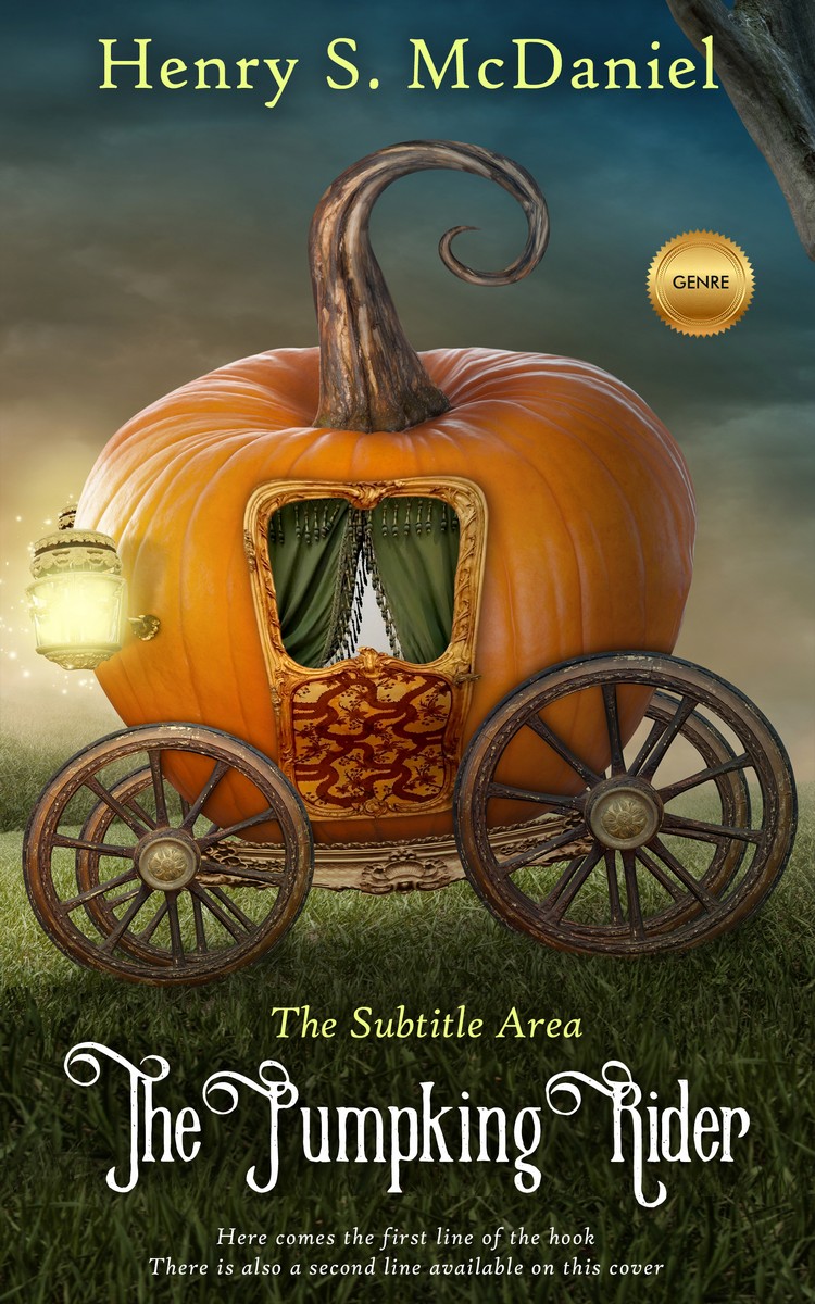 2D view of Premade Fantasy Book Cover - Rangitoto