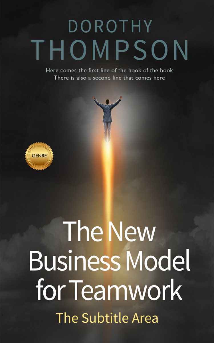 2D view of Premade Self-Improvement & Self-Help Book Cover - Dune