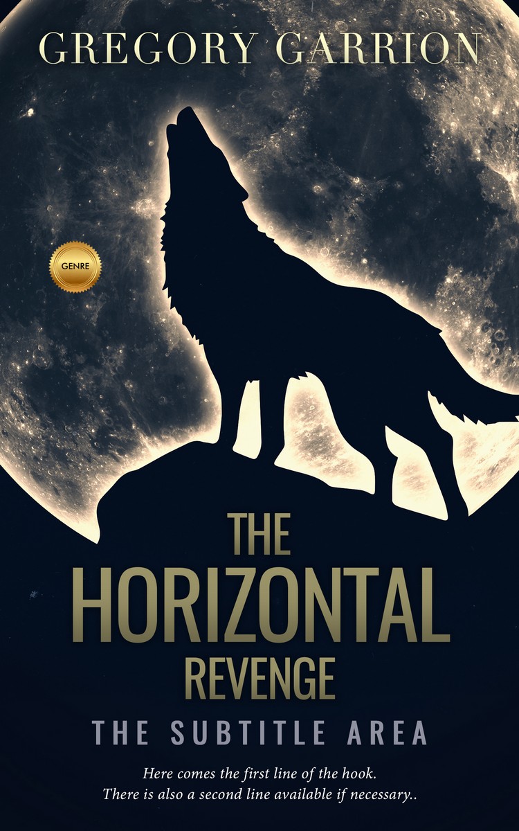 2D view of Premade Horror Book Cover - Mirage