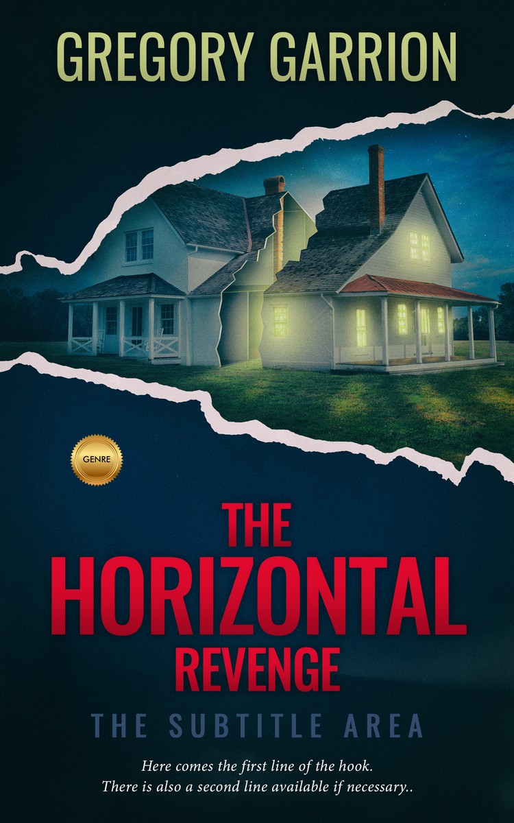 2D view of Premade Horror Book Cover - Firefly