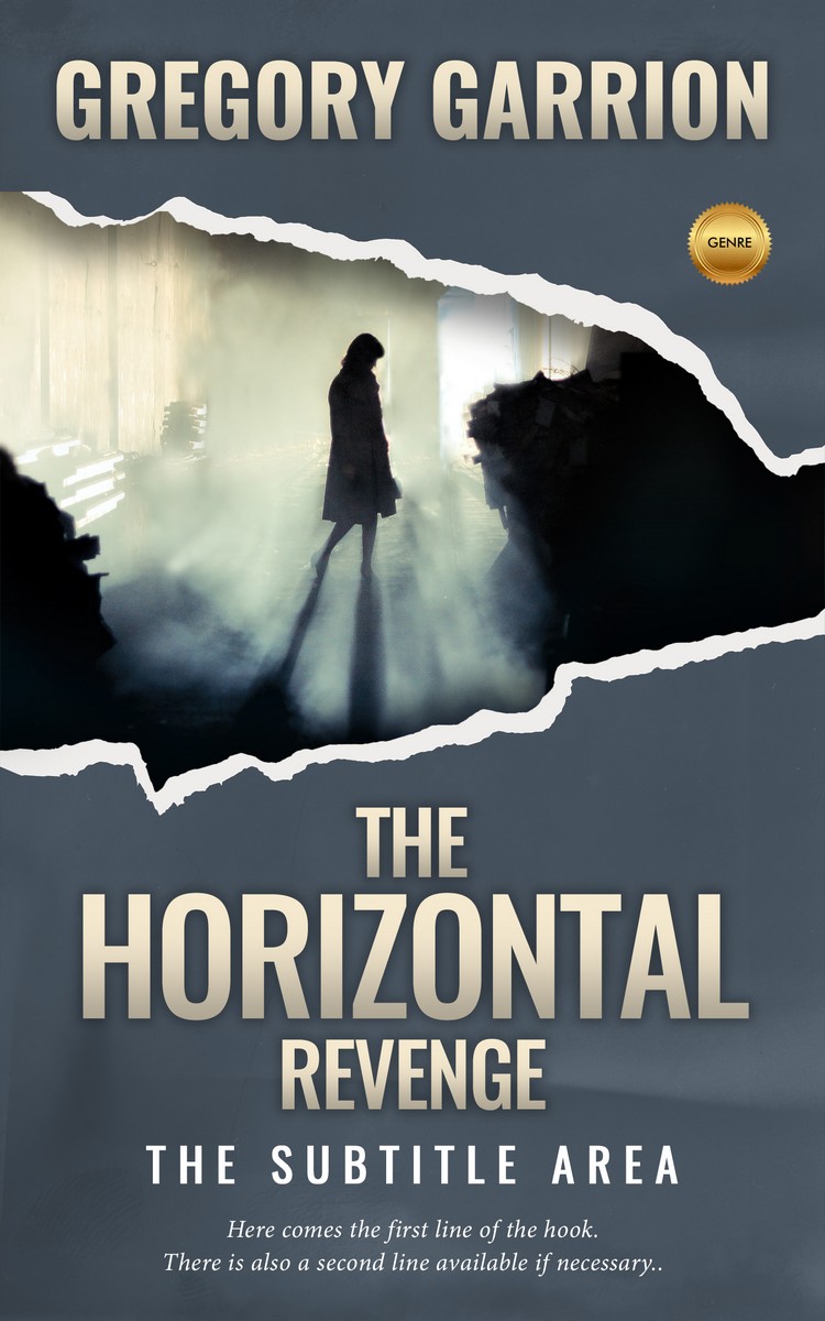 2D view of Premade Mystery & Thriller & Suspense Book Cover - River Bed