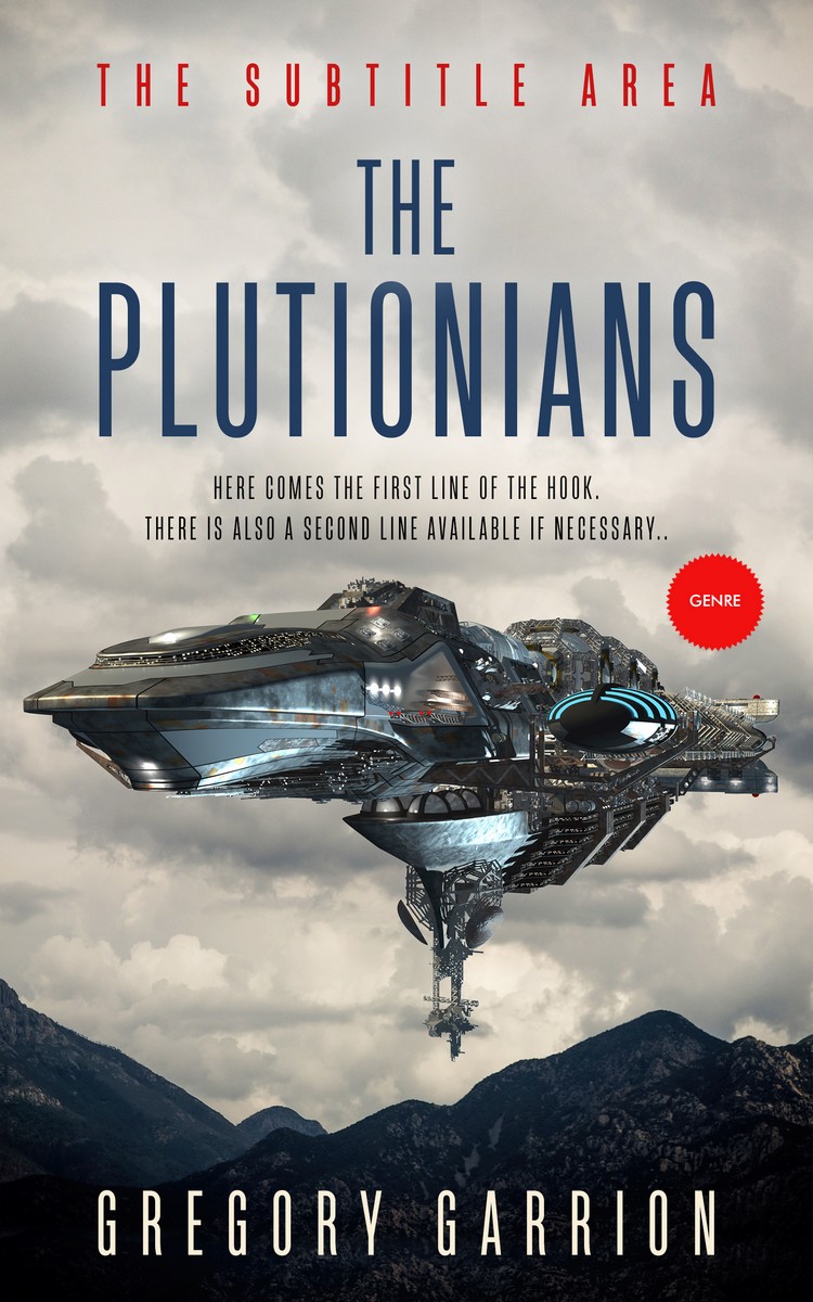 2D view of Premade Science Fiction Book Cover - Ash