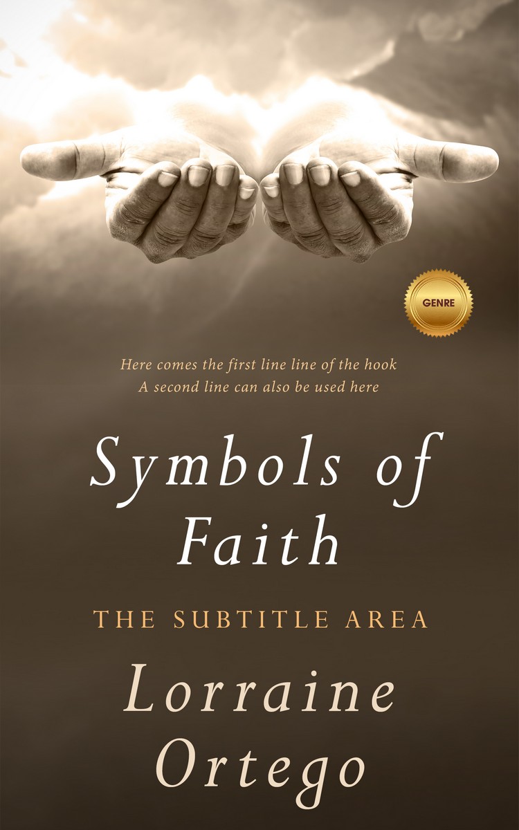 2D view of Premade Religion & Spirituality Book Cover - Mondo