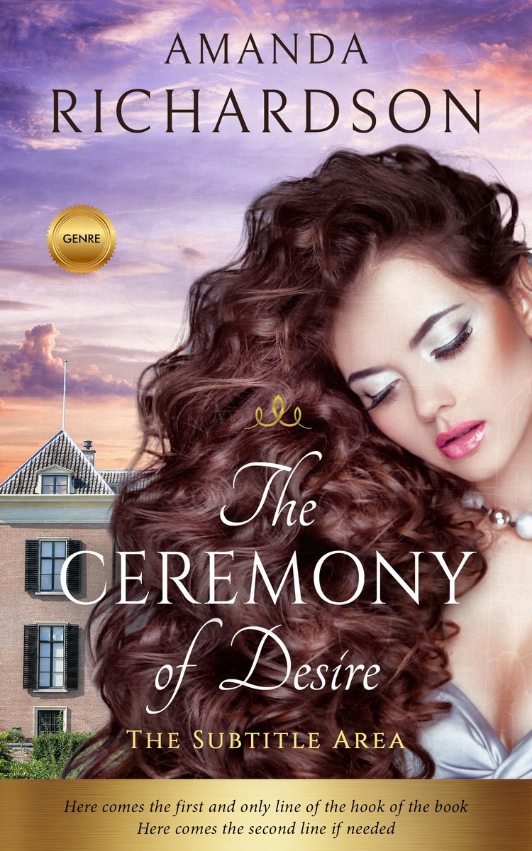 2D view of Premade Royal Romance Book Cover - Cold Turkey