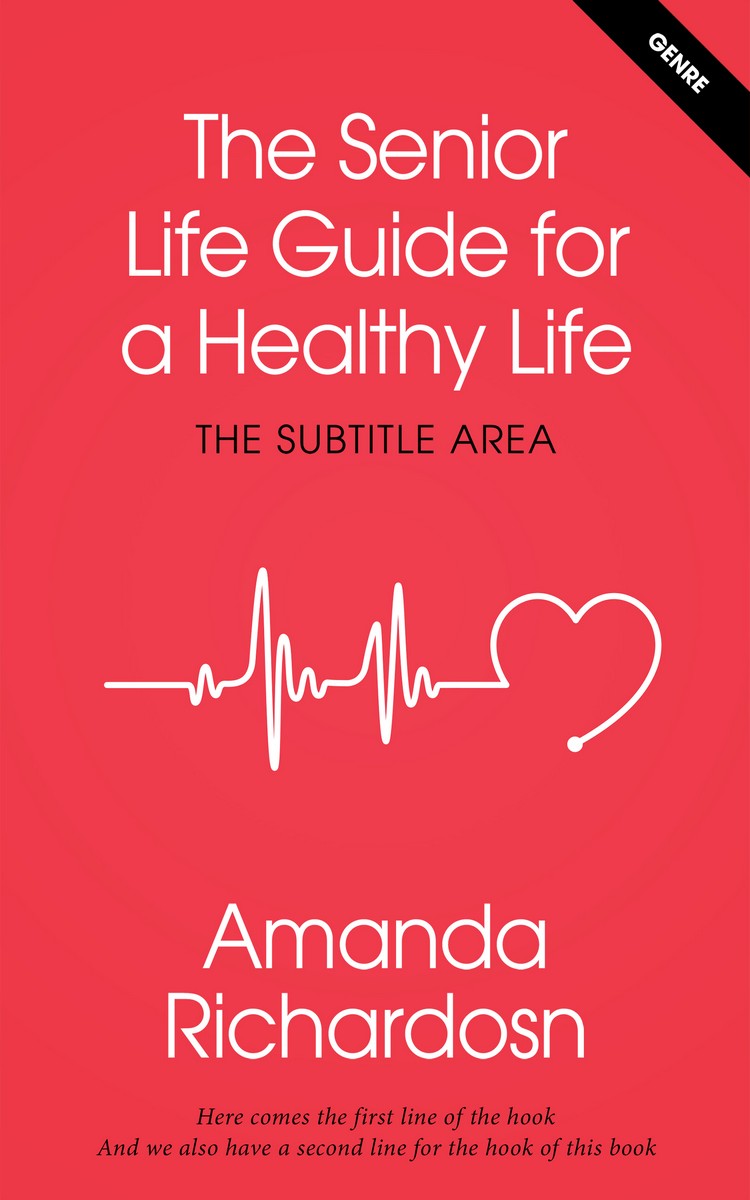 2D view of Premade Medical Book Cover - Amaranth