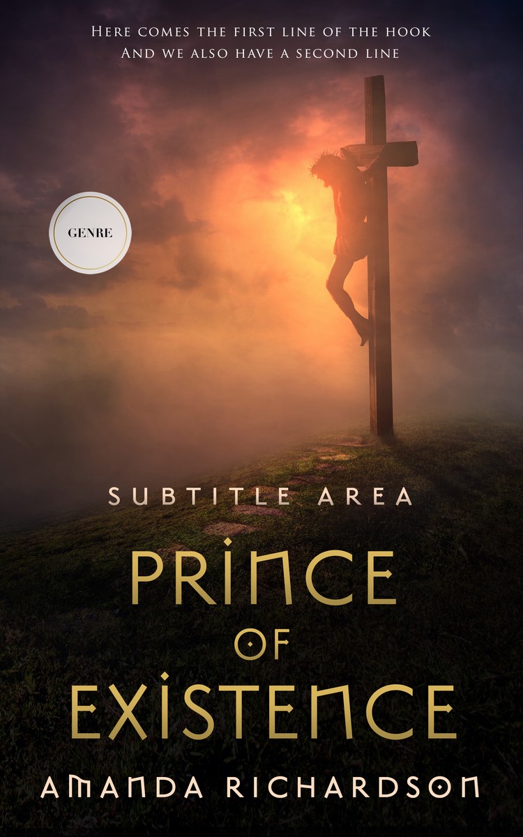 2D view of Premade Religion & Spirituality Book Cover - Cocoa Brown