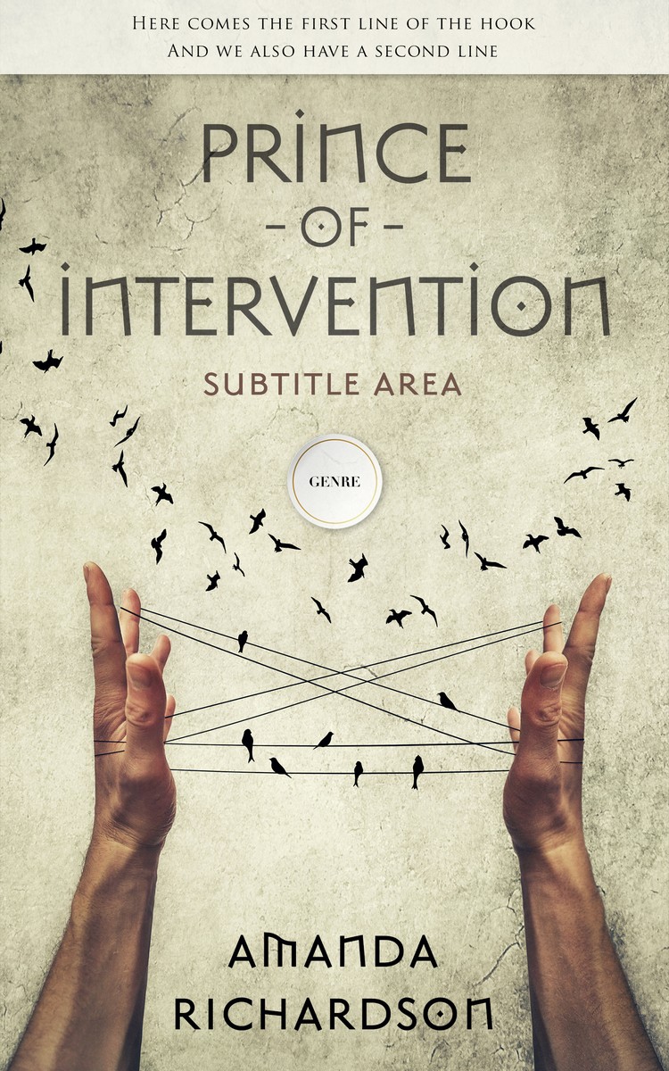 2D view of Premade Surreal Book Cover - Tana