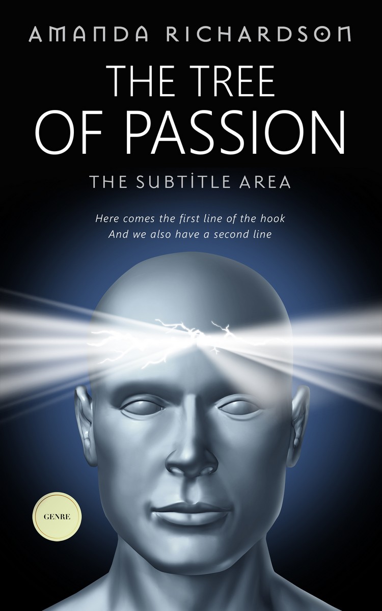 2D view of Premade Self-Improvement & Self-Help Book Cover - Loblolly