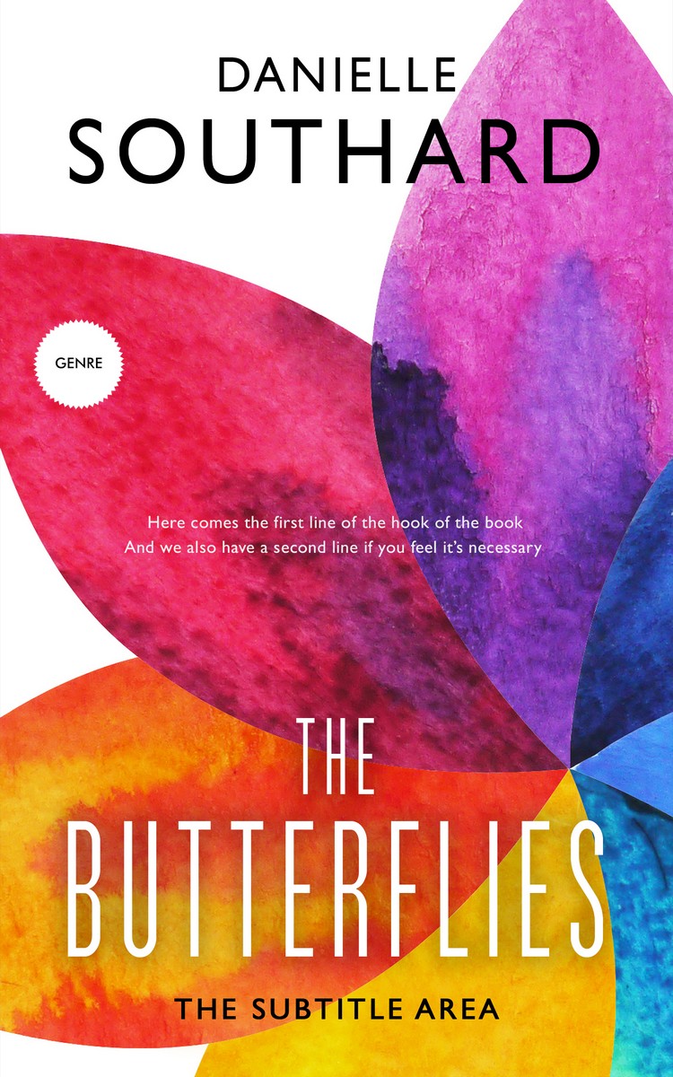 2D view of Premade Self-Improvement & Self-Help Book Cover - Valencia