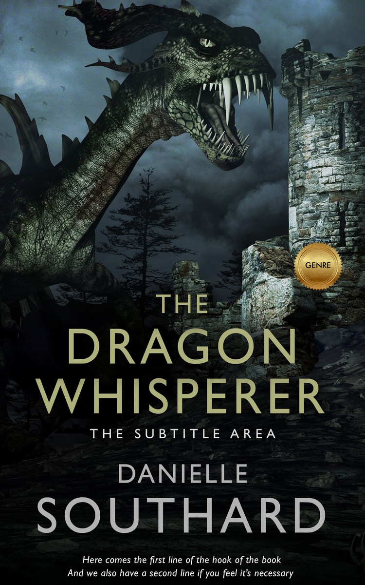 2D view of Premade Fantasy Book Cover - Woodsmoke