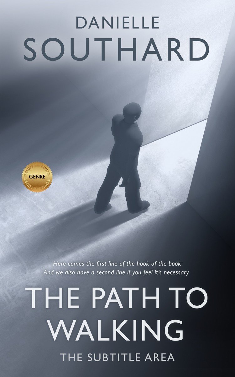 2D view of Premade Mystery & Thriller & Suspense Book Cover - Trout