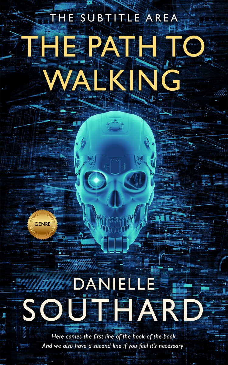 2D view of Premade Mystery & Thriller & Suspense Book Cover - Firefly