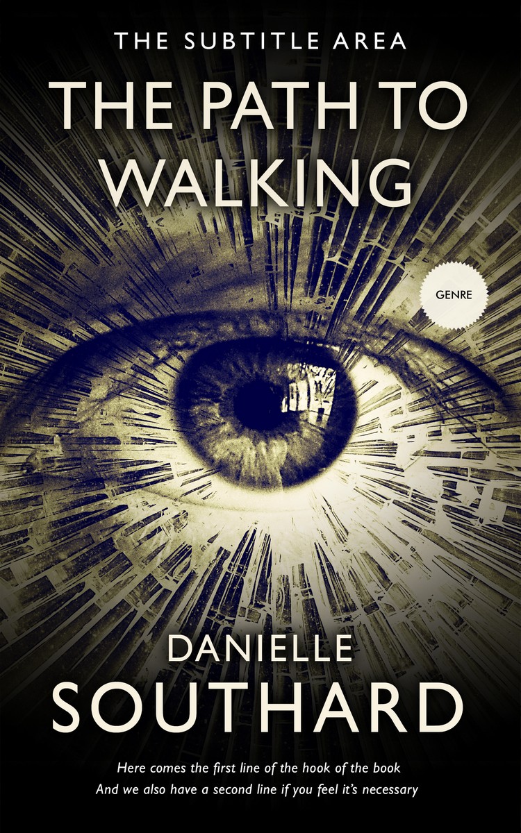 2D view of Premade Mystery & Thriller & Suspense Book Cover - Chino