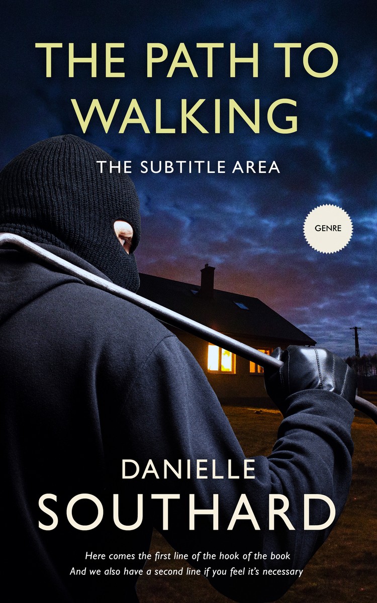 2D view of Premade Mystery & Thriller & Suspense Book Cover - Vulcan