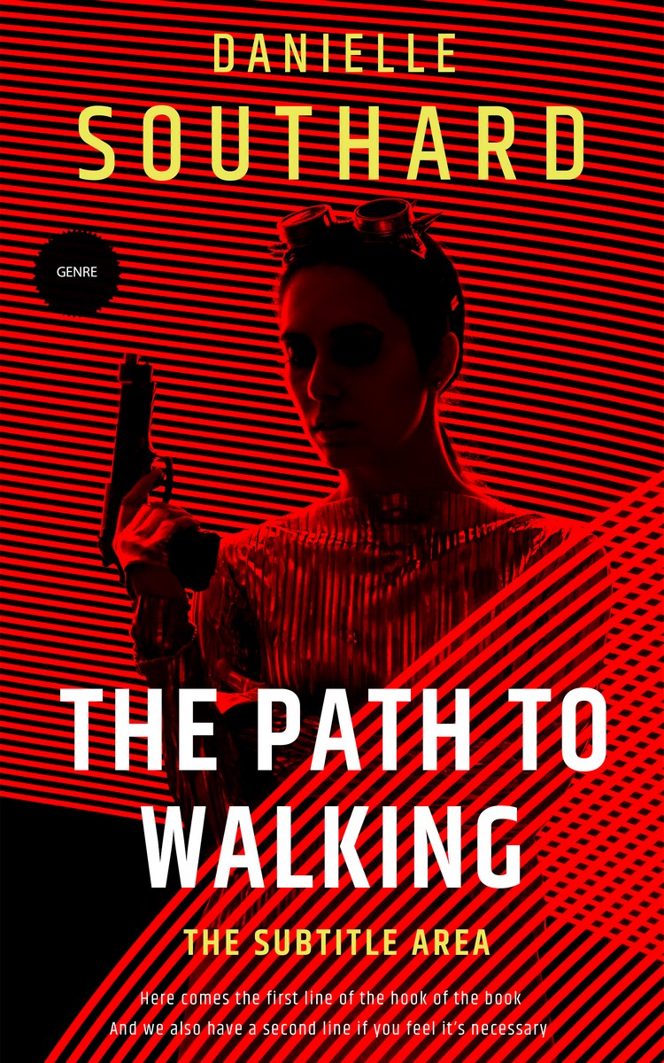 2D view of Premade Science Fiction Book Cover - Creole