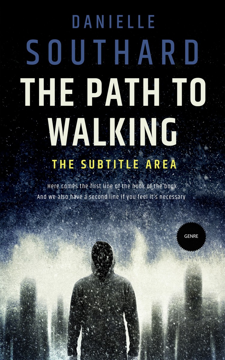 2D view of Premade Action & Adventure Book Cover - Bunker