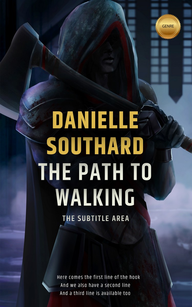 2D view of Premade Historical Book Cover - Bunker