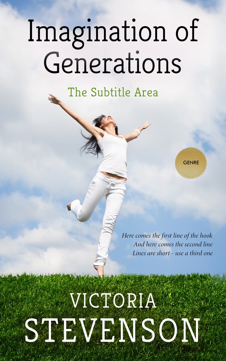 2D view of Premade Nature Book Cover - Mischka