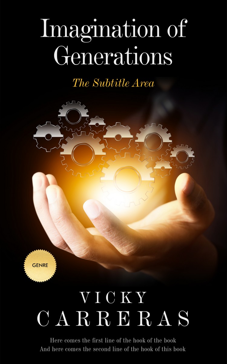 2D view of Premade Business Book Cover - Night Rider