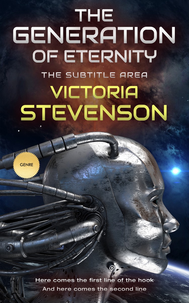 2D view of Premade Science Fiction Book Cover - Baltic Sea